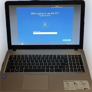 ASUS D540S 15.6” Laptop – Working, Charger Included